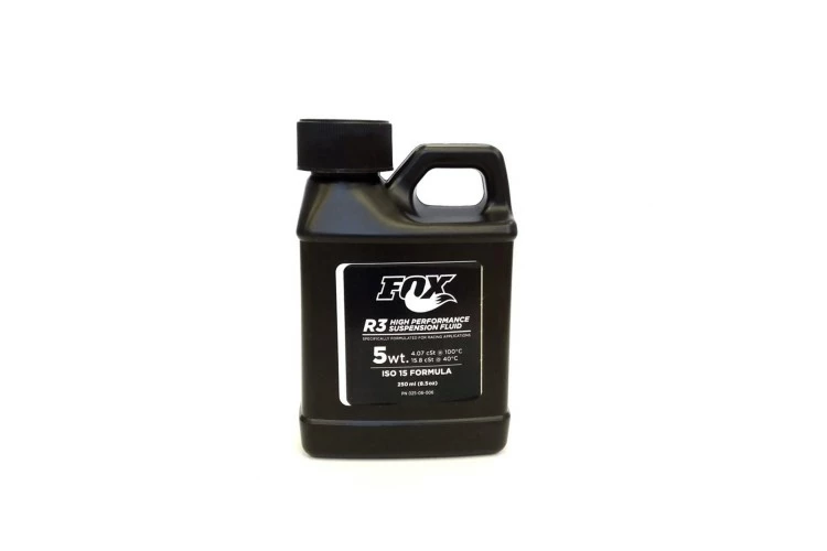 ACEITE FOX HORQUILLA Y AMORTIGUADOR FLUID R3 5WT (250ML)