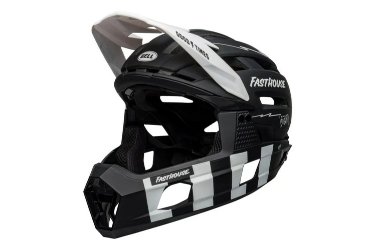 CASCO BELL SUPER AIR R SPHERICAL NEGRO/BLANCO FASTHOUSE