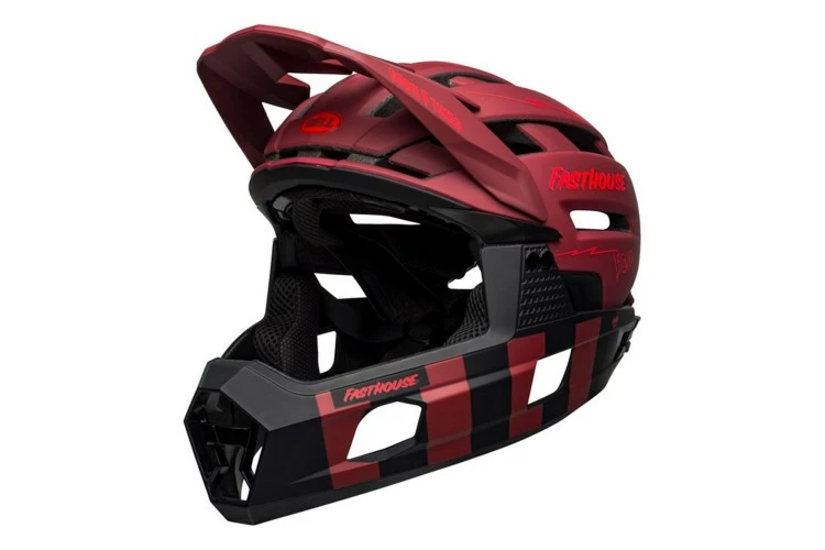 CASCO BELL SUPER AIR R SPHERICAL ROJO/NEGRO FASTHOUSE