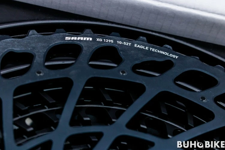 CASSETTE SRAM X01 EAGLE XG-1295 10-52D 12V NEGRO - Imagen 3