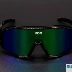 GAFAS CICLISMO KOO DEMOS NEGRAS LENTE GREEN MIRROR