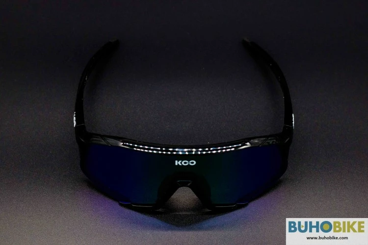 GAFAS CICLISMO KOO DEMOS NEGRAS LENTE GREEN MIRROR - Imagen 4