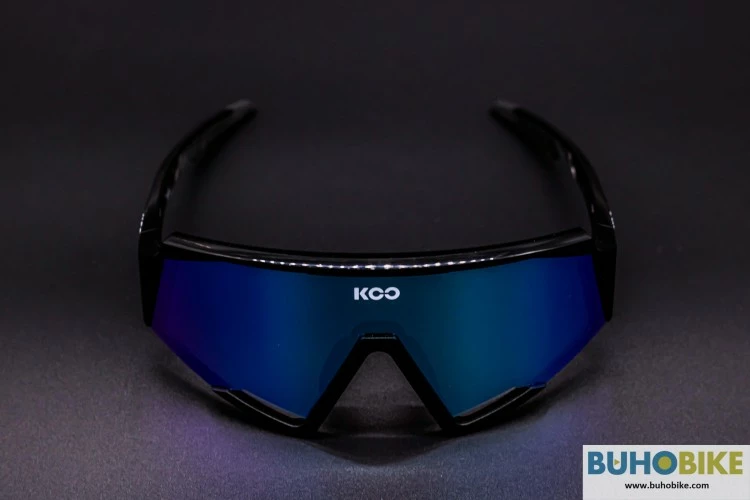 GAFAS CICLISMO KOO SPECTRO NEGRAS LENTE TURQUOISE - Imagen 3