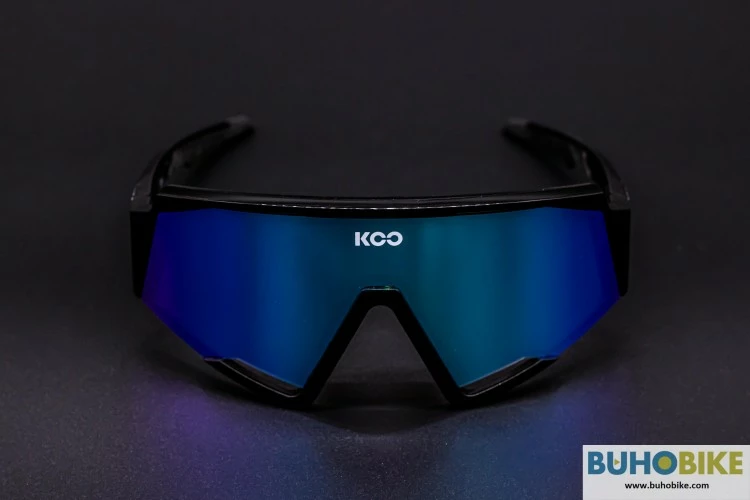 GAFAS CICLISMO KOO SPECTRO NEGRAS LENTE TURQUOISE