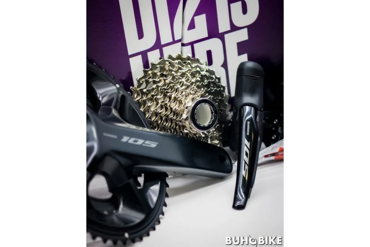 GRUPO COMPLETO SHIMANO 105 DI-2 R7150 - Imagen 5