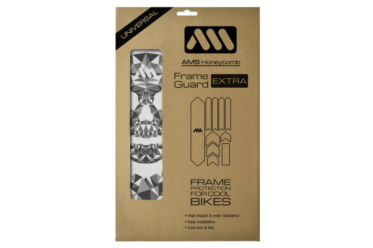 AMS - All Mountain Style Protector Para Cuadro De Bicicleta AMS Extra - SKULL