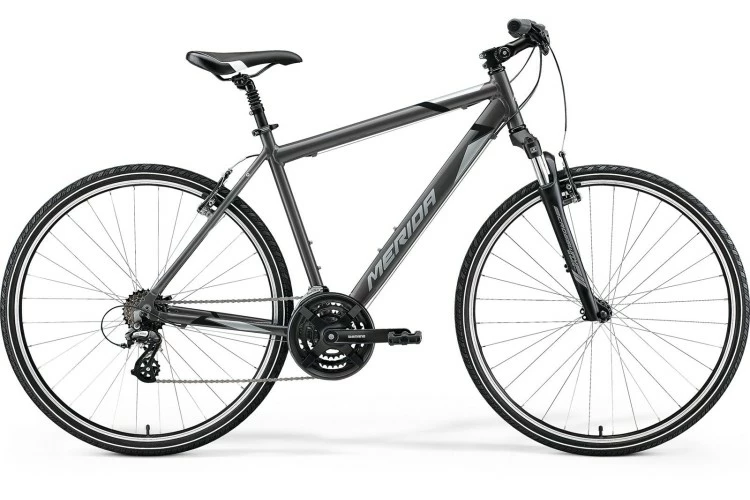 BICICLETA PASEO MERIDA CROSSWAY 10-V ANT-GRI